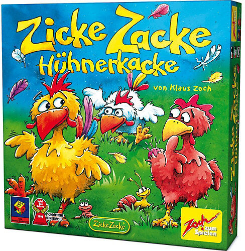 Zoch SPIEL DES JAHRES - Sonderpreis Kinderspiel 1998 Zicke Zacke Hühnerkacke