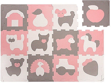 Hakuna Matte® Puzzlematte Babys – Bauernhof Puzzlematten mehrfarbig  Kinder