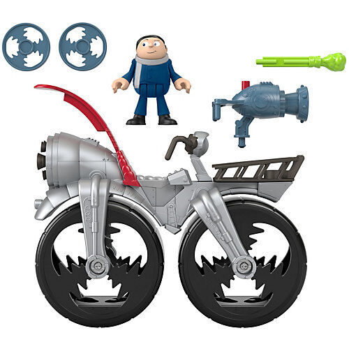 Mattel Imaginext Minions Gru mit Raketenrad Spielset