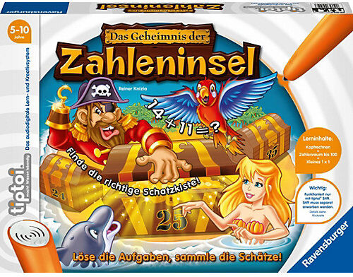 Ravensburger tiptoi: Das Geheimnis der Zahleninsel