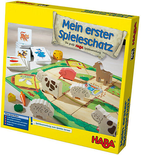 HABA 4278 Mein erster Spieleschatz- Die große HABA-Spielesammlung