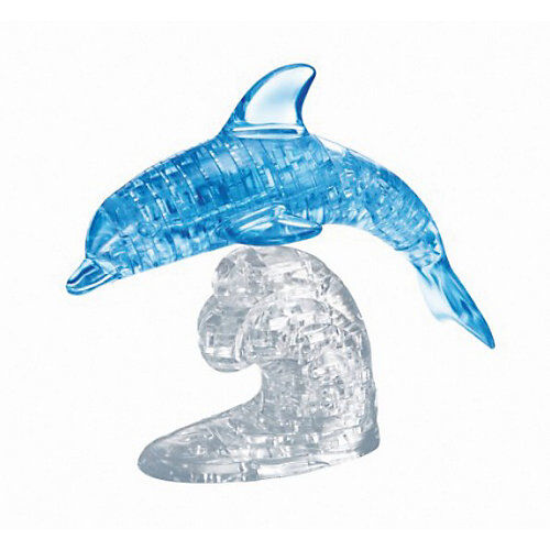 HCM Kinzel großes Crystal Puzzle - Delfin