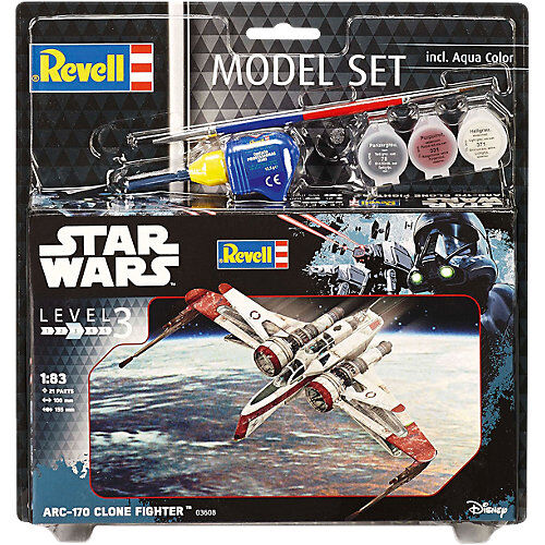 Revell Modellbausatz - Model Set Star Wars ARC-170 Fighter