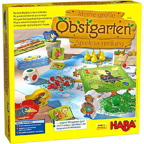 HABA 302282 Meine große Obstgarten-Spielesammlung