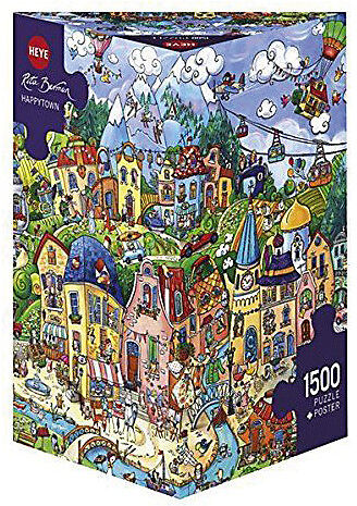 HEYE Puzzle Happytown, Berman, 1.500 Teile