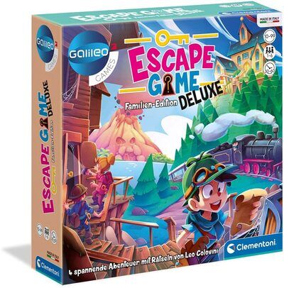 CLEMENTONI 592579 Escape Game Deluxe - Familien-Edition