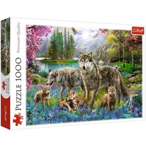 Trefl Lupine Family Wolfs Puzzle 1000 pcs 10558