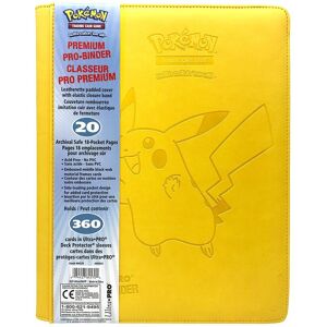 Pokémon Ultra Pro Premium 9-lommer Pikachu Collector's Bag 360-kort