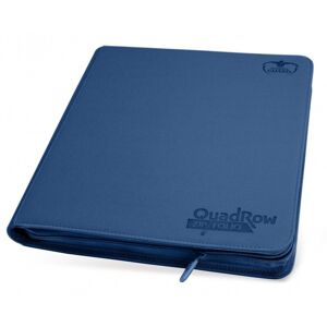 Ultimate guards - QuadRow Zipfolio - 480 kort - DARK BLUE