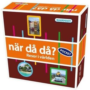 Egmont Kärnan När då då? Resor i världen, Spel pocketversion (SE)