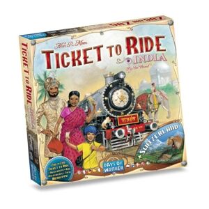 Days of Wonder Ticket To Ride: India & Switzerland (Exp.) (DK)