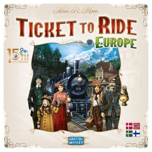 Days of Wonder Ticket to Ride: Europe - 15th Anniversary (DK)