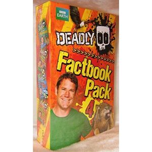 MediaTronixs Deadly Fact Pack - 4  Box Set: Fish, Squid and Jel… by Steve Backshall