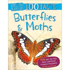 MediaTronixs Pocket Edition 100 Facts Butterflies &…, Steve Parker