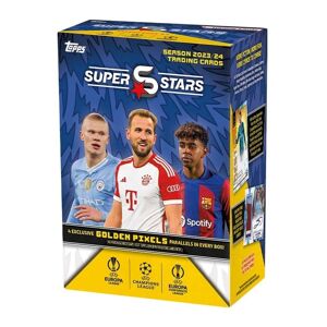 Topps/Merlin UEFA Champions League Super Stars 2023/24 Trading Cards Value Box *English Version*