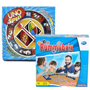 Spil Uno Spin + Rummikub sampak