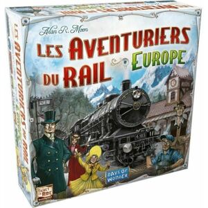 Board game Asmodee The Adventurers of Rail Europe (FR)