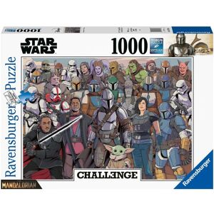 Star Wars The Mandalorian, Puslespil - Challenge - 1000 brikker