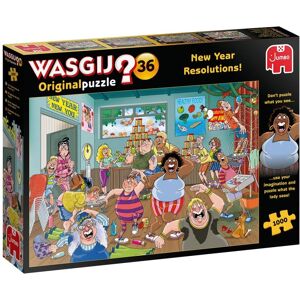 Wasgij Original 36 New Year Resolutions! Pussel 1000 bitar, Jumbo