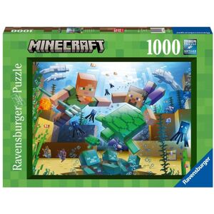 Ravensburger Minecraft Mosaic Puslespil 1000 brikker