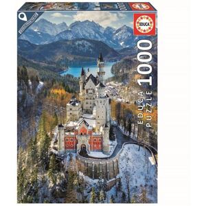 Educa World from the air Neuschwanstein Castle Puzzle 1000 pieces 19261