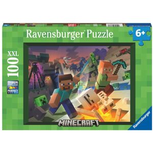 Minecraft Monster Pussel 100 bitar Ravensburger