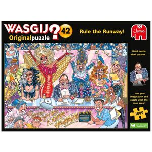 Wasgij Original 42 Rule The Runway Pussel 1000 bitar, Jumbo