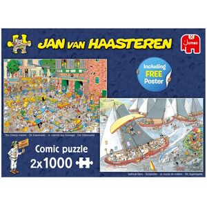 Jan Van Haasteren Pussel Dutch Traditions 2x1000 bitar, Jumbo