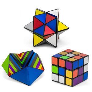 Tobar Rubiks Magiske Kub - 3 stk