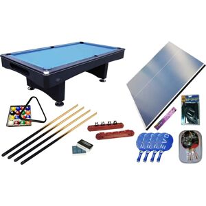 Buffalo Bandit Poolbillard + Bordtennis, 7 Fods