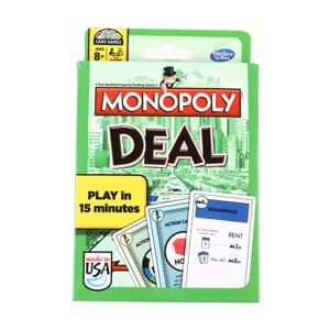BLE Puslespil Familiefest Brætspil Engelsk Version Monopoly Trading Green