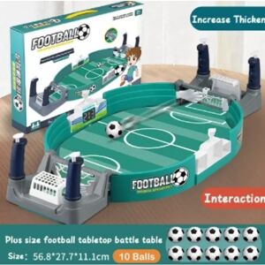 Familiefest Fodbold Brætspil Desktop Interaktivt fodboldlegetøj Børn Drenge Sport Bærbart udendørs spil Gave Larg10 Balls