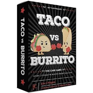 Taco vs Burrito kortspil og brætspil til børn og jul S