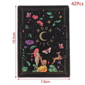 Moon Witch Oracle Katarot Egyptisk Tarot Brætspil Party Casua - Perfet Multicolor onesize