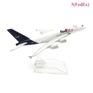Original model A380 airbus fly model flyvemaskine Diecast Mode - Perfet FedEx One Size