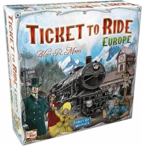 Ticket To Ride Europe Brætspil   Familie - perfekt