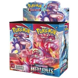 Engelsk Trading Card Game Evolution Booster Box Collectibles Battle Styles Pink