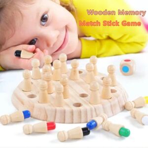 Træ Memory Stick-spil Kid Intelligence IQ Brain Teaser-spil