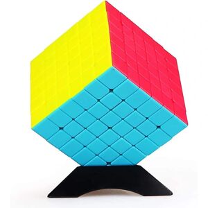 6x6 Stickerless, Speed Cube 6x6x6 3d Puzzle Cube Legetøj til børn