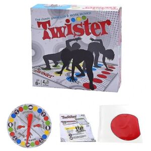 Twister Game Klassisk holdbrætspilstæppe til børn og voksne