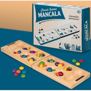 Kalaha spil i træ - Mancala - Brætspil Tree