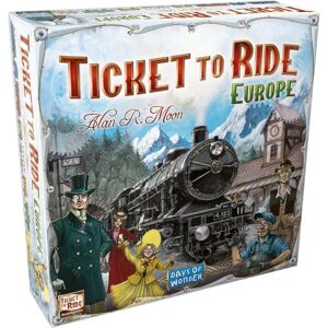 Ticket To Ride Europe Brætspil   Familie WELLNGS