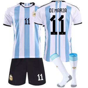 Goodies 22-23 World Cup Argentina National 11# DI MARIA Fodboldtrøjer Voksne Børn 24