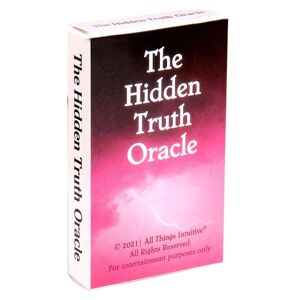 Den skjulte sandhed for Oracle-kort Fuld engelsk kortspil Tarot Mystisk Divina