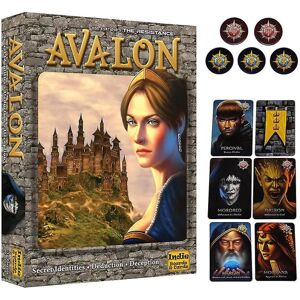 Marvel Card Game The Resistance: Avalon Social Deduction Brætspil Sjovt Festkortspil Ideelle gaver