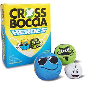 Schildkröt Unisex – Erwachsene Double Pack Heroes Design Crossboccia Set, Heroes Mexican & Dude, 970825, M EU