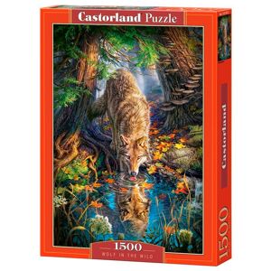 Castorland Puslespil - Wolf In The Wild - 1500 Brikker Blandet Puslespil