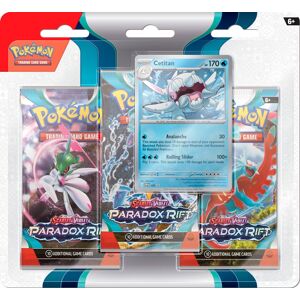 Pokémon Paradox Rift 3 Pak Blister - Certitan Pokemon Kort