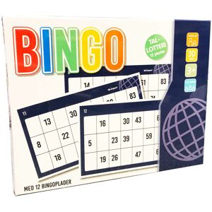 Legbilligt.dk Bingo - Tallotteri Brætspil