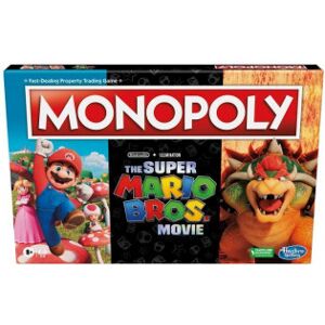 Hasbro Monopoly Super Mario Movie -Brætspil, Engelsk